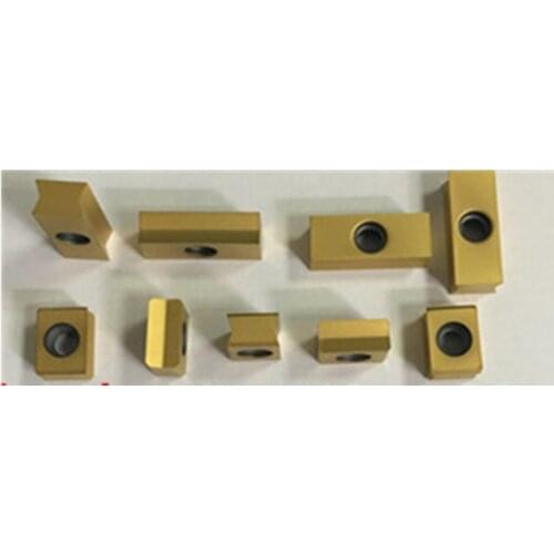 Cnc carbide ascent machine inserts coating beveling blade 21x8.5x6mm / 12x9x6mm cutting steel carbide tips for stainless steel