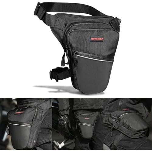 New Leg Bag Motorcycle Waterproof Waist Bag Thigh Belt Hip fits for BMW Yamaha Suzuki Outdoor Riding Running Sport Moto side bag
