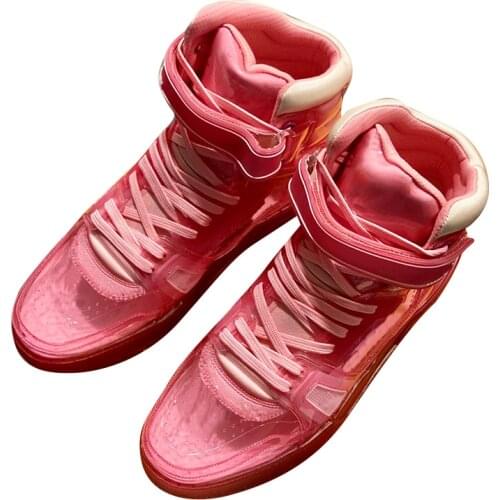 2022 new Franch vvl high top couple sneakers, transparent high-tech synthetic leather, lovers shoes, top version box