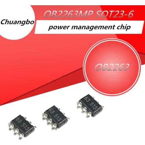 10PCS OB2263 OB2263MP SOT23-6 OB2263AMP SOT-23-6 new spot IC chip