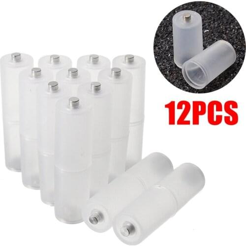 12x AAA to AA Size Cell Battery Converter Adaptor Battery Holder Case Switcher Storage Box Batteries Bracket