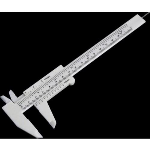 2Pcs Microblading Permanent Makeup Eyebrow Ruler Caliper Plastic Reusable Ruler Measure Tools Beauty Makeup Measure Tools