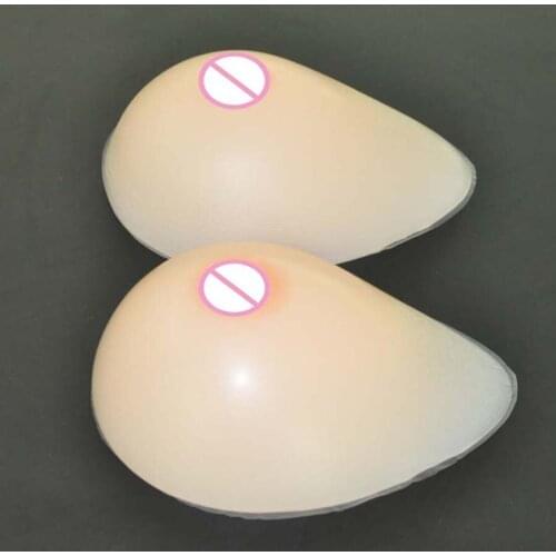 300g/pair A Cup Skin Silicone Realistic breasts Forms fake boobs tits faux seins for crossdresser silicone transgender Bra Pad