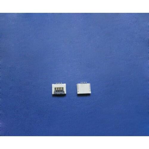 4pcs FPC Cable Connector LCD Cable Socket 0.5 pitch 4-pin Clamshell Slim LCD FPC Connector For Phone Screen Socket