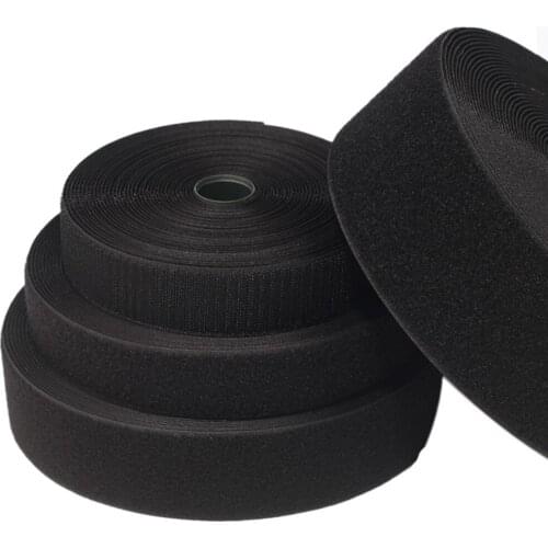 5Meter/pairs 20/25/50mm adhesive Hook and Loop fastener Tape Sewing-on the hooks velcros adhesive Magic tape DIY