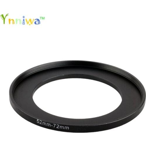 52-72 mm Metal Step Up Rings Lens Adapter Filter Set