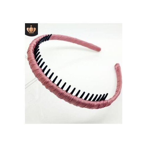 60pcs/lot DIY Multi Simple Satin Handmade Headband Spiral Wound Pure Colore Tooth Hair Band Hair Care & Styling Tools HA777