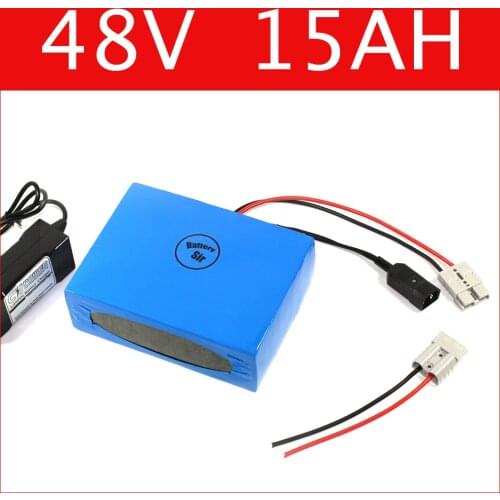 Free customs taxes High quality DIY 48 volt li-ion battery pack with charger and BMS for 48v 15ah e-bike lithium battery pack