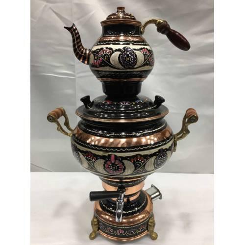 DOLBOVI Teapot Copper Handmade Authentic Embroidery Turkish Arab Gifts teapot broach blooming tea tea gift blooming tea portable tea cup with strainer sake tibetan tea pot чай tea tea pot tea set tea teapot tea pot tea