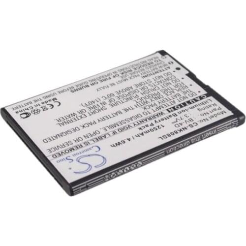 Cameron sino 1250mah battery for NOKIA 808 808 PureView Lankku N9 N9 16G N9 64G BV-4D Mobile, SmartPhone Battery