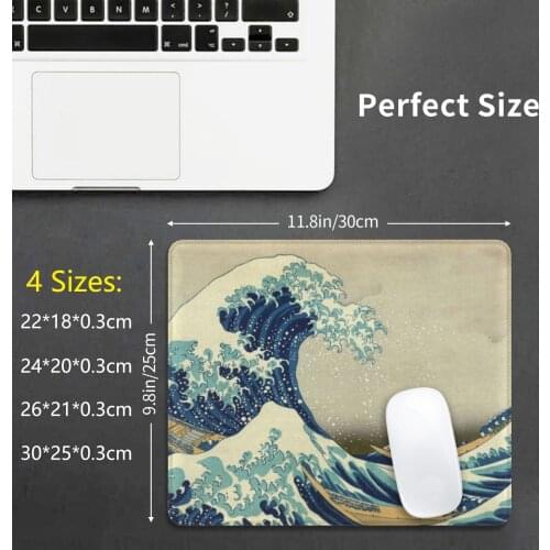 Great Wave-Hokusai Duvet Surfing Kanagawa Mount Fuji Sticker Mouse Pad DIY Print Cushion The Great Wave