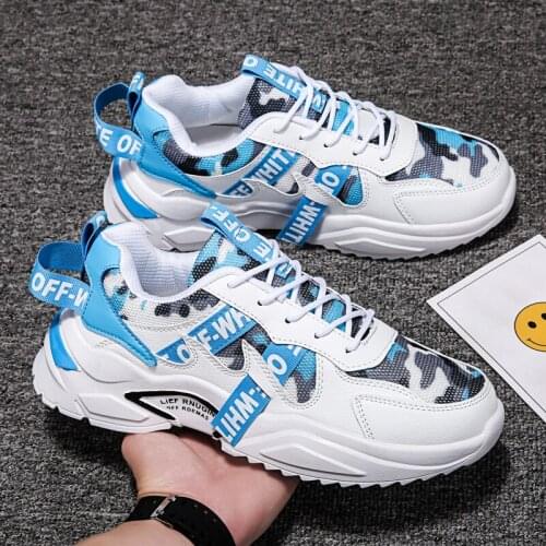 Fashion Spring Reflective Platform Sneakers men Shoes Korean Lace Up Chunky Sneakers Mixed Color Womens Vulcanize Shoes 2021