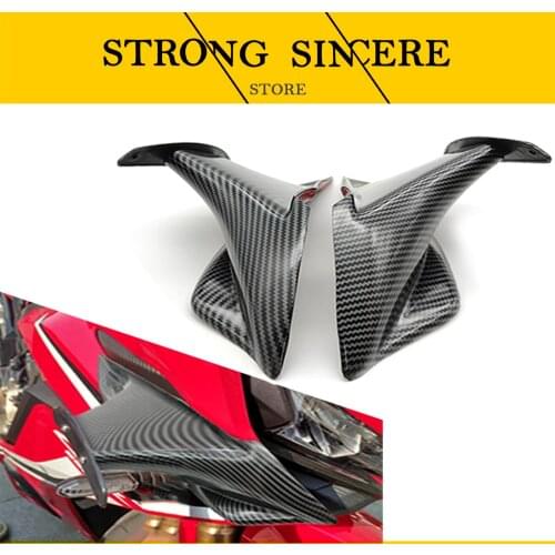 Motorcycle Fairing Winglets for Honda CBR650R 2019 2020 Carbon fiber Fairing Winglets Side Wing Protection Cover
