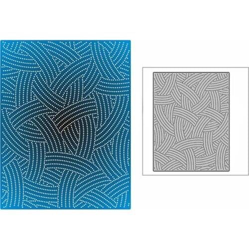 New DIY Dotted Thick Lines Background Panel 2021 Metal Cutting Dies for Scrapbooking and Card Making Embossing Craft No Stamps