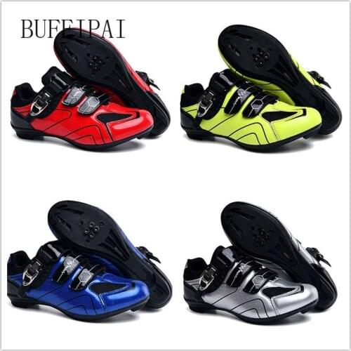 Cycling shoes mtb man women bicycle shoes racing mountain bike sneakers professional self-locking breathable road bike shoes