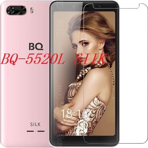 For BQ BQ-5520L Silk Glass Anti-Scratch Screen Protective Tempered Glass for BQ BQ-5520L SILK Screen Protector Film