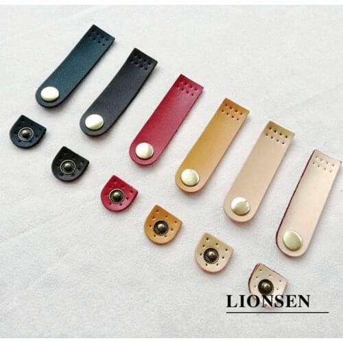 Lionsen 1pcs 7.5*2cm Luggage Bags Notebook Toggle Snap Buttons Leather Hasp Clasp Buckle DIY Sew purse Decor Accessories