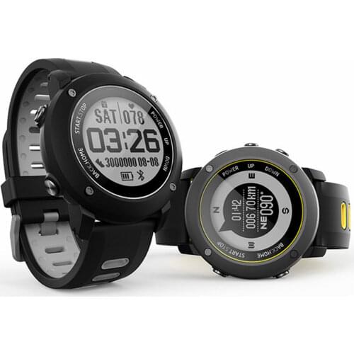 Professional Outdoor Sports GPS Smart Watch IP68 100 Meters Deep Waterproof Heart Rate Monitor Compass Wristwatch