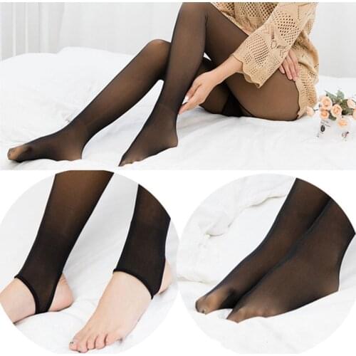 Women Winter Warm Thick Leggings High Waist Push Up Polyester Leggings Sexy Velvet Slim Leggings Female Clothes Thick Pants