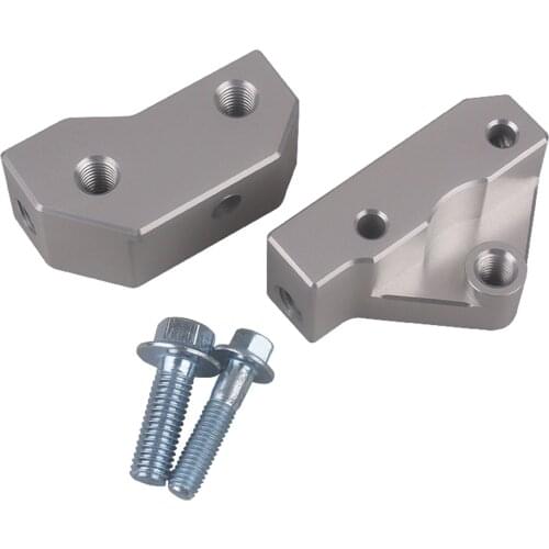 1Pair Premium Iron Car Vehicles Sensor Relocation Brackets & Screws Repairs