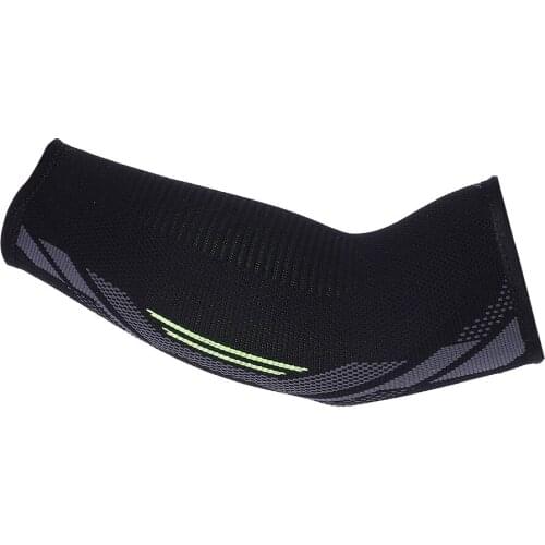 1pc Black Unisex Sports Elbow Support Protector Brace Guard Protective Arm Sleeve Perfect For Basketball And Volleyball Training