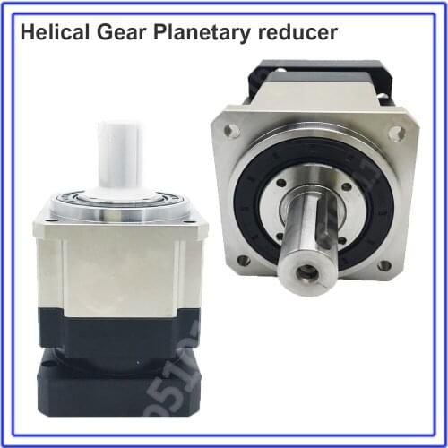 12:1 Helical Planetary Gearbox Ratio 12 Reducer 19mm 6000rpm for NEMA34 90mm 750W 1KW AC Servo Motor Robot