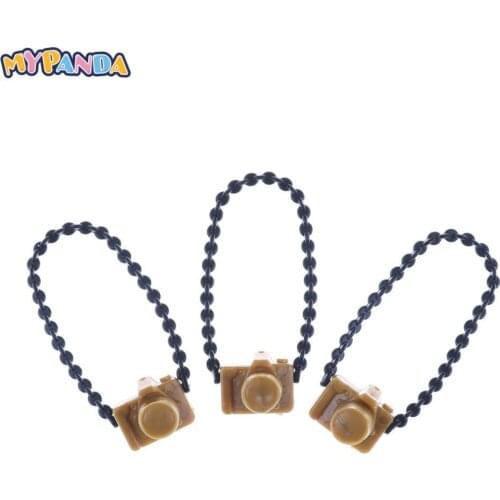 3 Pcs/Set New Fashion Doll Accessories Plastic Camera For Girl Doll DIY Camera For BJD Doll For Doll Toys
