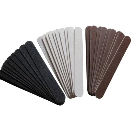 30 pcs/lot black wood nail file nail art tool 3 colours nail file