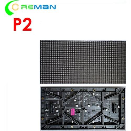 Aliexpress p2 led module 64x128 dots , pantalla led p2 128mm x 256mm , cheap led matrix p2 full color module hub75 input