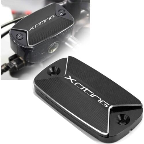 For KYMCO XCITING 250 300 350 400 /400S 500 Motorcycle CNC Aluminum Front Brake Reservoir Fluid Tank Oil Cup Cover
