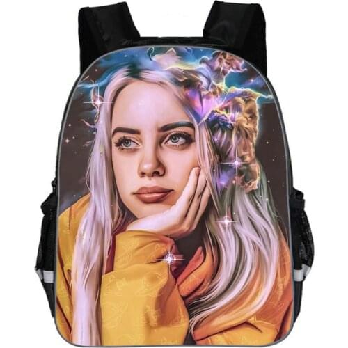 Brand Billie Eilish Backpack Boys Girls School Bag Men Women Rucksack School Bag Teens Daily Bags