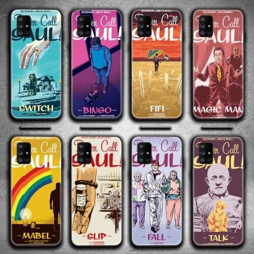 Better Call Saul Phone Case For Samsung Galaxy A21S A01 A11 A31 A81 A10 A20E A30 A40 A50 A70 A80 A71 A51