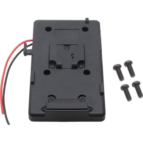 FOTGA V-Mount Lock Battery Power Supply Plate Adapter D-Tap for Sony DV Video Camera Camcorder