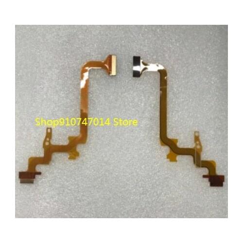 2PCS LCD hinge rotate shaft Flex Cable for JVC GZ-MG750 MG760 HD620 HD500 HD520 MG90 Video camera