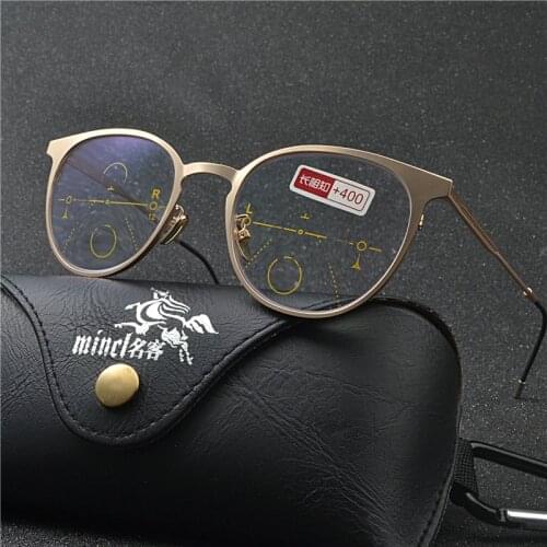 Progressive Multifocal glasses Transition Sunglasses Photochromic Reading Glasses Points for Reader Near Far sight diopter FML