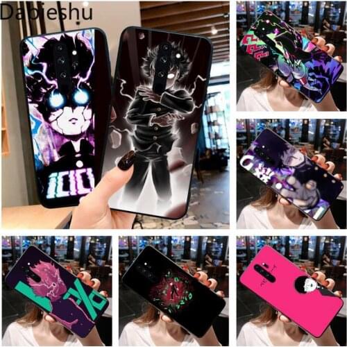 Mob Psycho 100 Anime Shell Phone Case for Redmi Note 9 8 8T 8A 7 6 6A Go Pro Max Redmi 9 K20 4X