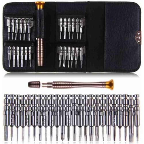 Screwdriver Set 25 in 1 Torx Multifunctional Opening Repair Tool Set Precision Screwdriver For iPhone Huawei Phones Tablet PC