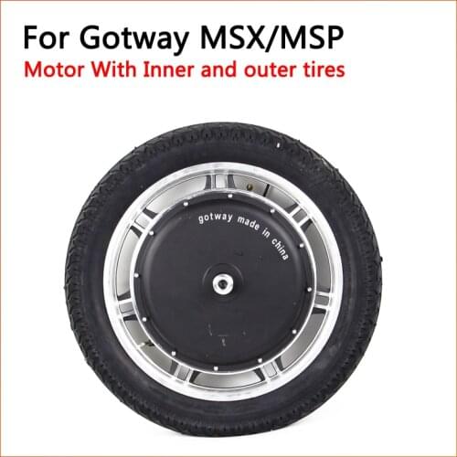 Original Accessories For GotWay Msuper X/Msuper Pro Motor With Tires And Inner Tube MSX MSP C30 C38 Self-balancing Wheel Parts