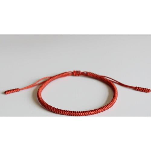 Original Multi Color Tibetan Buddhist Handmade Knots Lucky Rope Bracelet Size Adjustable Same Model As Leonardo DiCaprio Blessed