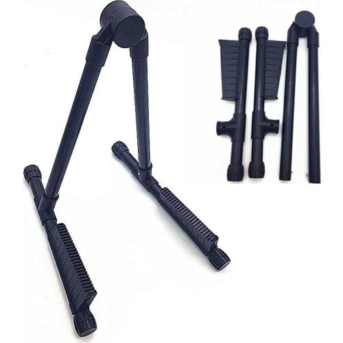 Foldable Guitar Stand Lightweight Portable Guitar Bass Stringed Instrument Stand Holder for Professional Guitarist