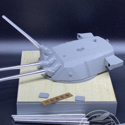 1/72 Metal Barrels Wooden Deck for Takom 0510 Japanese Yamato Gun Turret Model