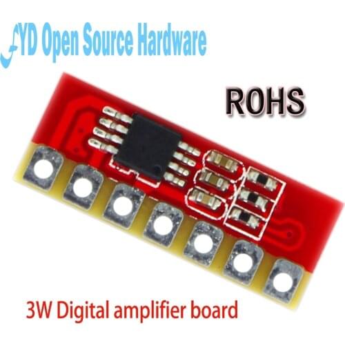 1pcs Min 5V OEP3W 2.54 pitch sound digital amplifier board D type for the computer