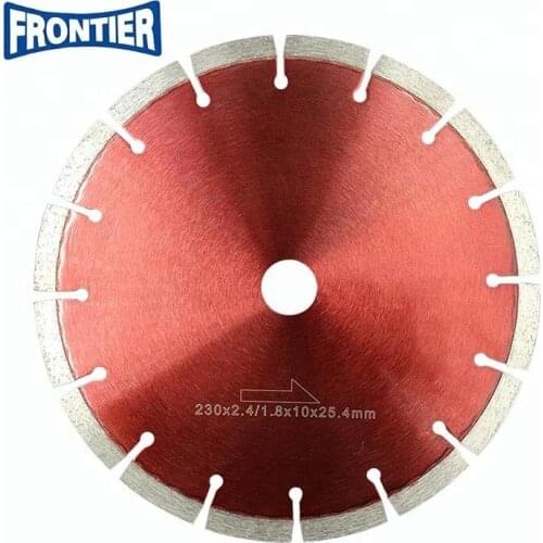 230mm 9inch Hot Press diamond Segmented dry cutting saw blade