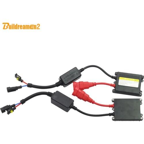 Buildreamen2 AC HID Xenon Ballast 35W 55W 12V Slim Block Digital Ballast For Car Xenon Lamp H1 H3 H4 H7 H8 H9 H11 9005 9006 9007