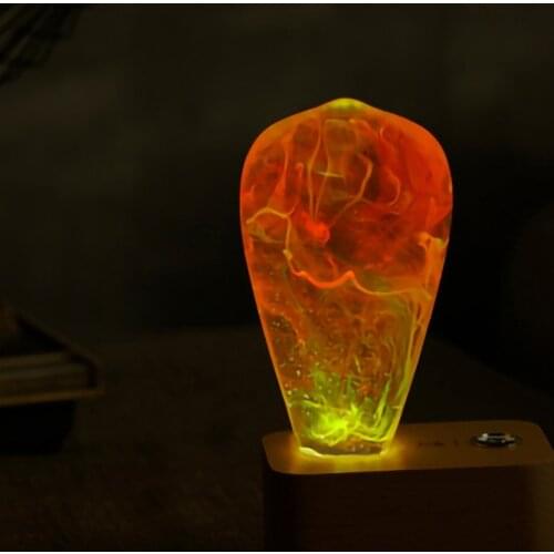 Nordic Bedroom Decor Resin Night Light Tabletop Decoration Led Moon Lamp Yeelight Neon Sign Night Lamps Sky Light Creative Gift