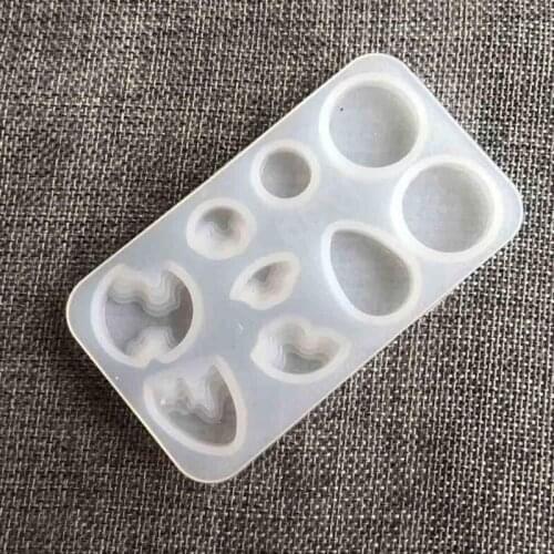 DIY sand modeling gel Drop Crystal mold