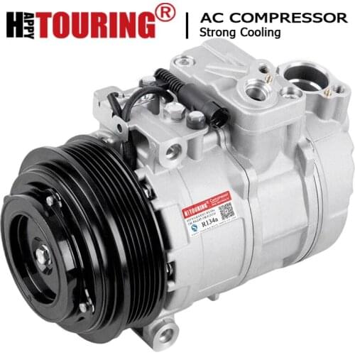 For AC air conditioning compressor Mercedes E300 320 420 430 E55 AMG 96-03 5097010AA 0002302011 0002307011 000230701188 4710293