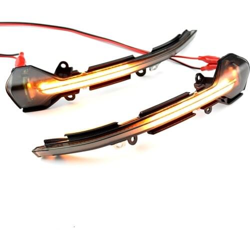 For Seat Leon 5F MK3 2013-2018 Ibiza MK5 Arona LED Dynamic Turn Signal Light Side Rearview Mirror Indicator Sequential