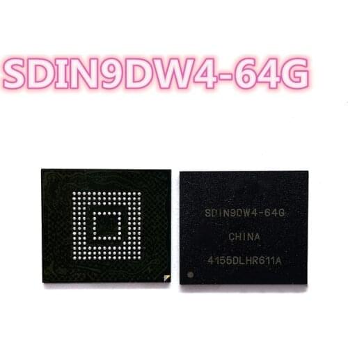 Good quality SDIN9DW4-64G SDIN9DW4-64 SDIN9DW4 BGA Memory chip Free shipping