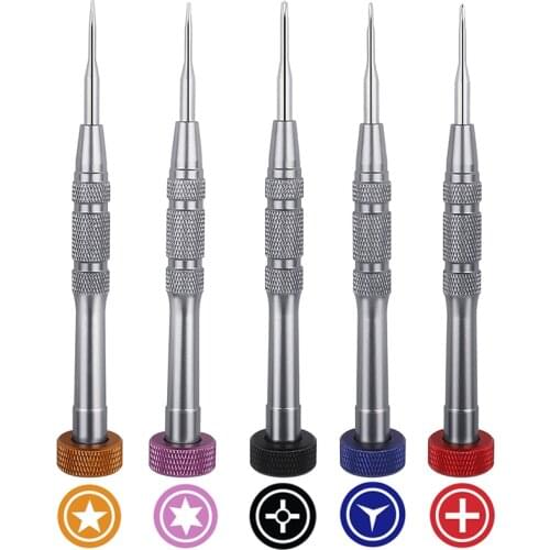 IPhone Android Repair Tools Precision Screwdriver Multifunction Screwdriver Set 0.8 5-Point/0.6Y/T2/1.5 2.2 Phillips Hand Tools